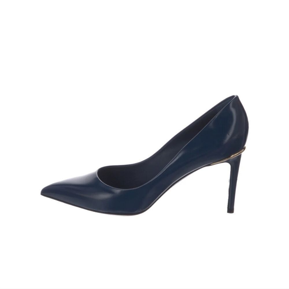 Louis Vuitton Dark Blue Heels